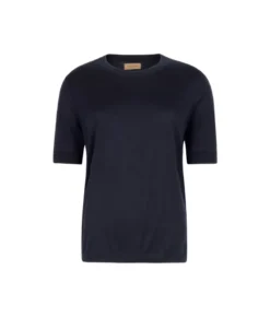 T-Shirt girocollo in cotone fresh