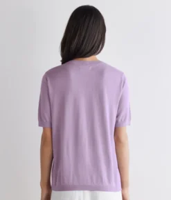 T-Shirt girocollo in cotone fresh