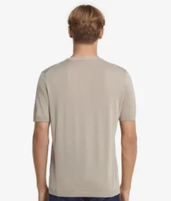 T-Shirt in seta cotone