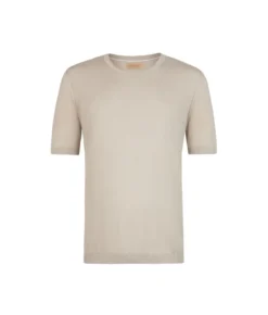 T-Shirt in seta cotone