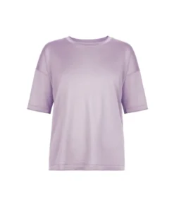 T-shirt over in Cashmere Silkfine